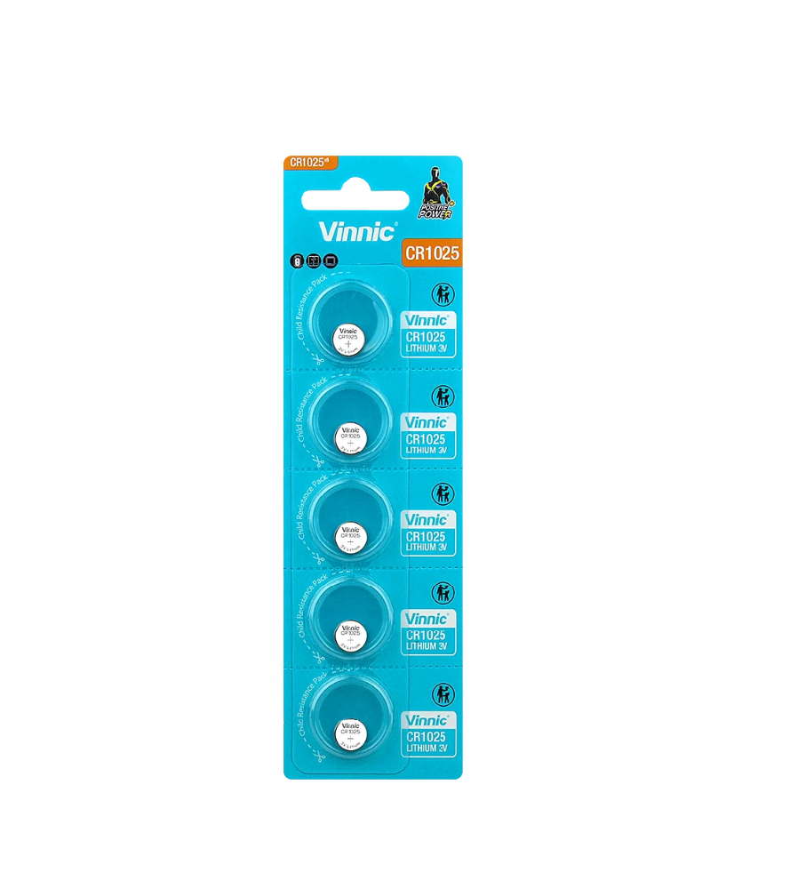 Vinnic CR1025 30mAh 3V baterie plata
