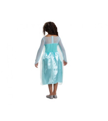 Costum carnaval Elsa - Frozen, albastru 6-8 ani (120/130)