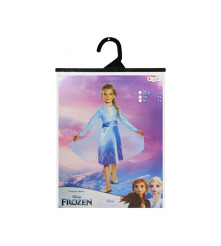 Costum carnaval Elsa – Frozen 2, (licentiat) albastru, 7-8 ani (120/130)