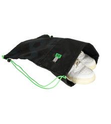 Sac Sport pentru copii Colectia St Right model Fotbal, negru - verde, 43x34cm
