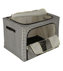 Organizator de dulap sau sertar cu rama, alb- negru, 100L