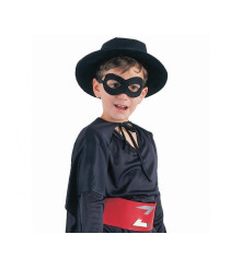 Costum carnaval spadasin mascat pentru copii, marime 110/120 cm (4-6 ani)