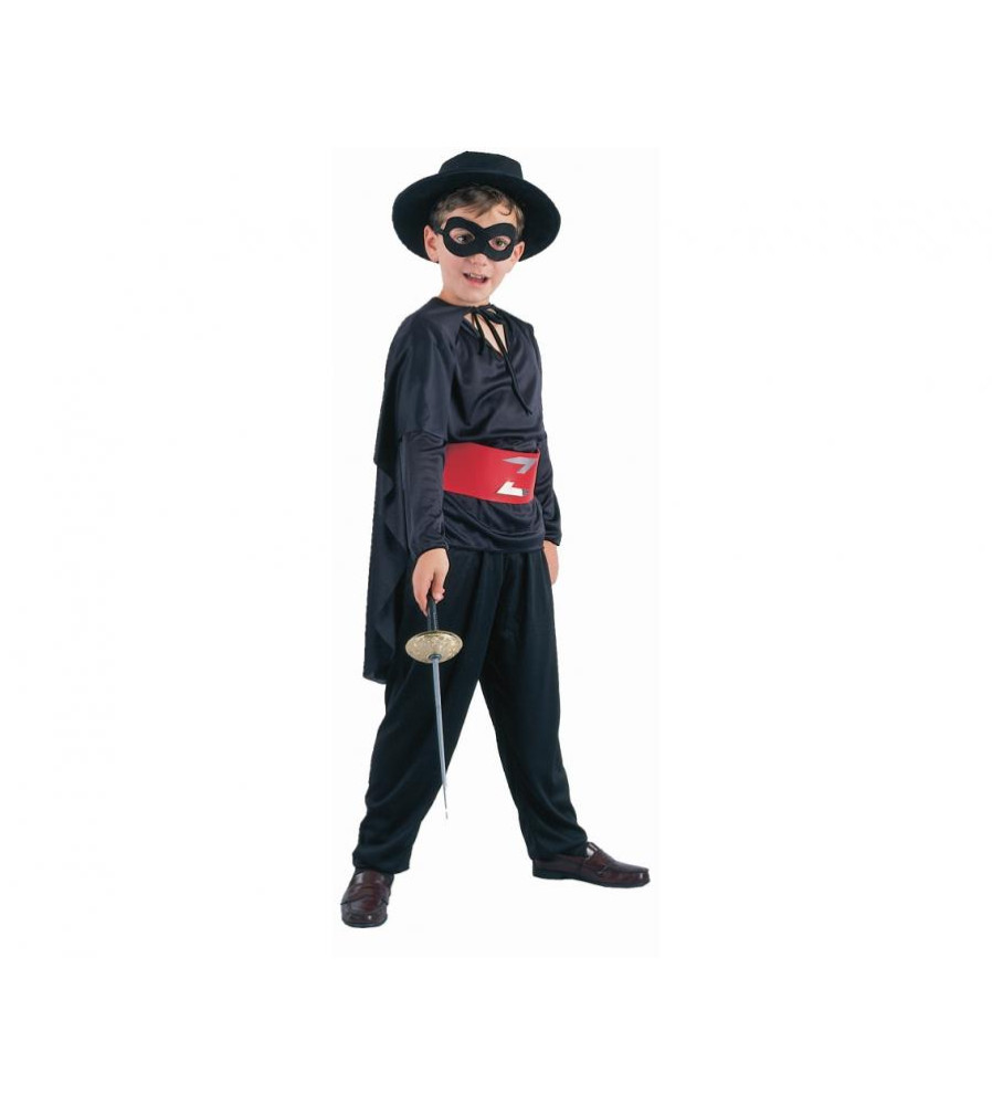 Costum carnaval Spadasin mascat pentru copii, marime 130/140 cm (8-10 ani)