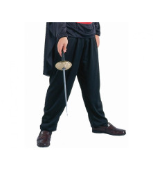Costum carnaval Spadasin mascat pentru copii, marime 130/140 cm (8-10 ani)