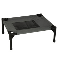 Casa pentru caini sau pisci, gri- negru, 60x54x44 cm