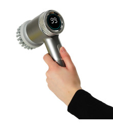 Perie electrica de curatare cu led 5 in 1, pentru podeaua baii, rosturile piscinei