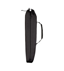Pat de camping pliabil XXL negru 150kg