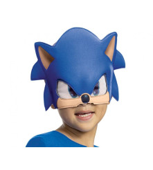 Costum carnaval Ariciul Sonic pentru copii, albastru, marime L (10-12 ani)