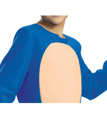 Costum carnaval Ariciul Sonic pentru copii, albastru, marime L (10-12 ani)