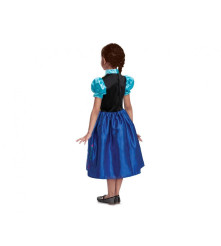 Costum carnaval printesa Ana - Frozen pentru copii, marime S ( 5-6 ani)