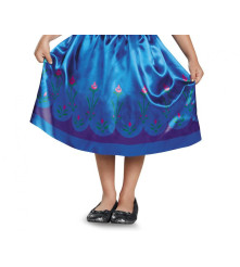 Costum carnaval printesa Ana - Frozen pentru copii, marime S ( 5-6 ani)