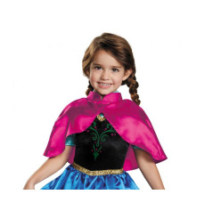 Costum carnaval printesa Ana - Frozen pentru copii, marime S ( 5-6 ani)