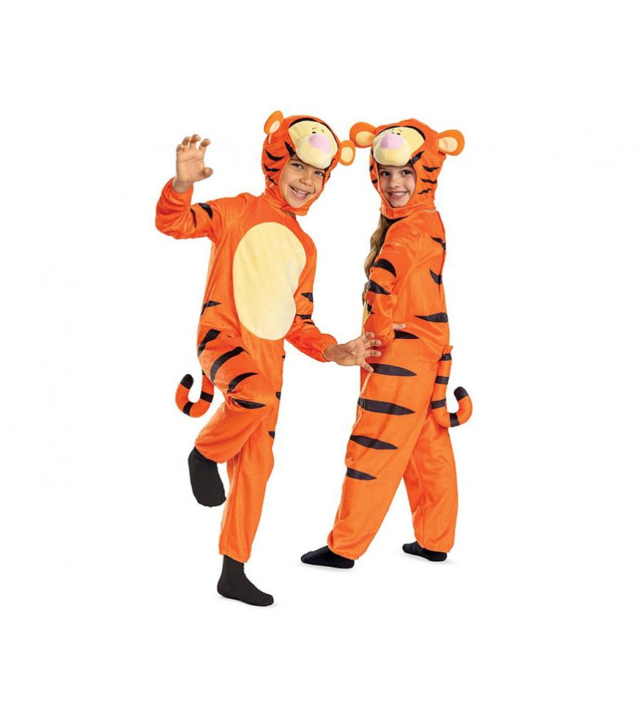 Costum carnaval Tigru Deluxe- Winnie the Pooh pentru copii, marime XXS ( 2 ani)