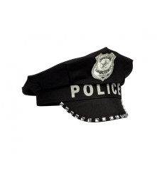 Sapca de politist pentru femei, negru