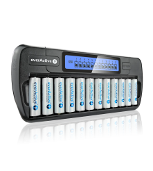 EverActive Incarcator Profesional 12 baterii NC-1200