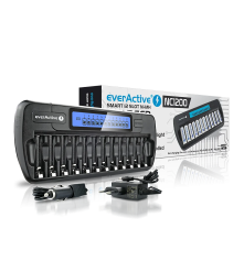 EverActive Incarcator Profesional 12 baterii NC-1200