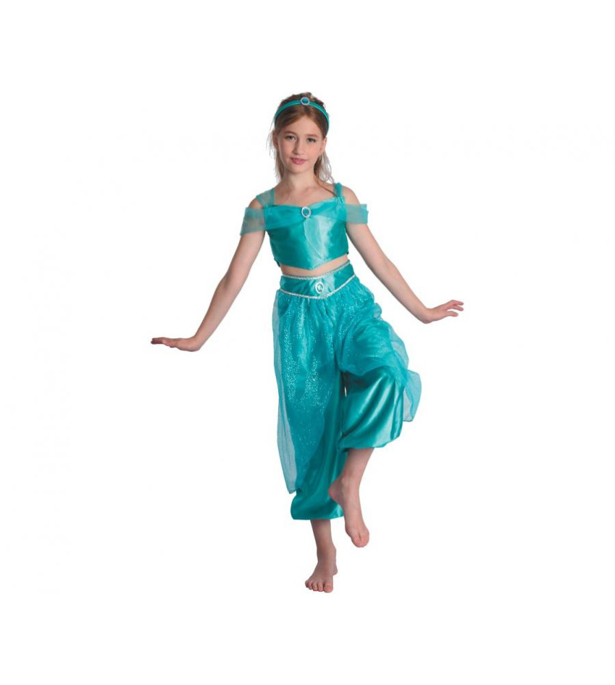 Costum carnaval Printesa araba Jasmine pentru copii 120/130 cm (6 - 8 ani)