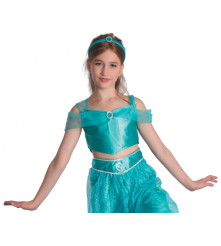 Costum carnaval Printesa araba Jasmine pentru copii 120/130 cm (6 - 8 ani)