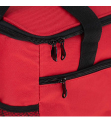 Geantă termica - izolanta de plaja sau camping, 16 l, rosie