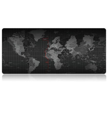 Mouse pad XXL pentru birou cu harta lumii, 40x90cm