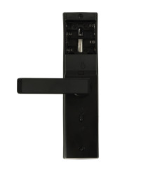 Incuietoare inteligenta wireless, deschidere amprenta, parola, card aplicatia Tuya si cheie, negru