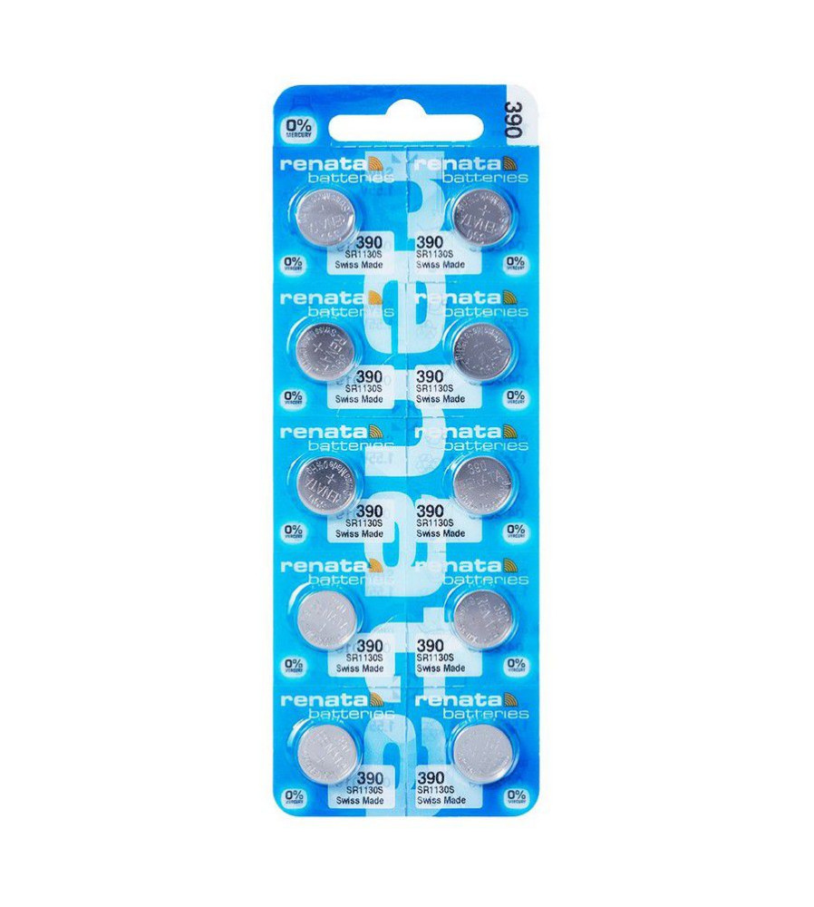 Set 10 baterii Renata 390 / SR1130SW 1.55V baterii pentru ceas