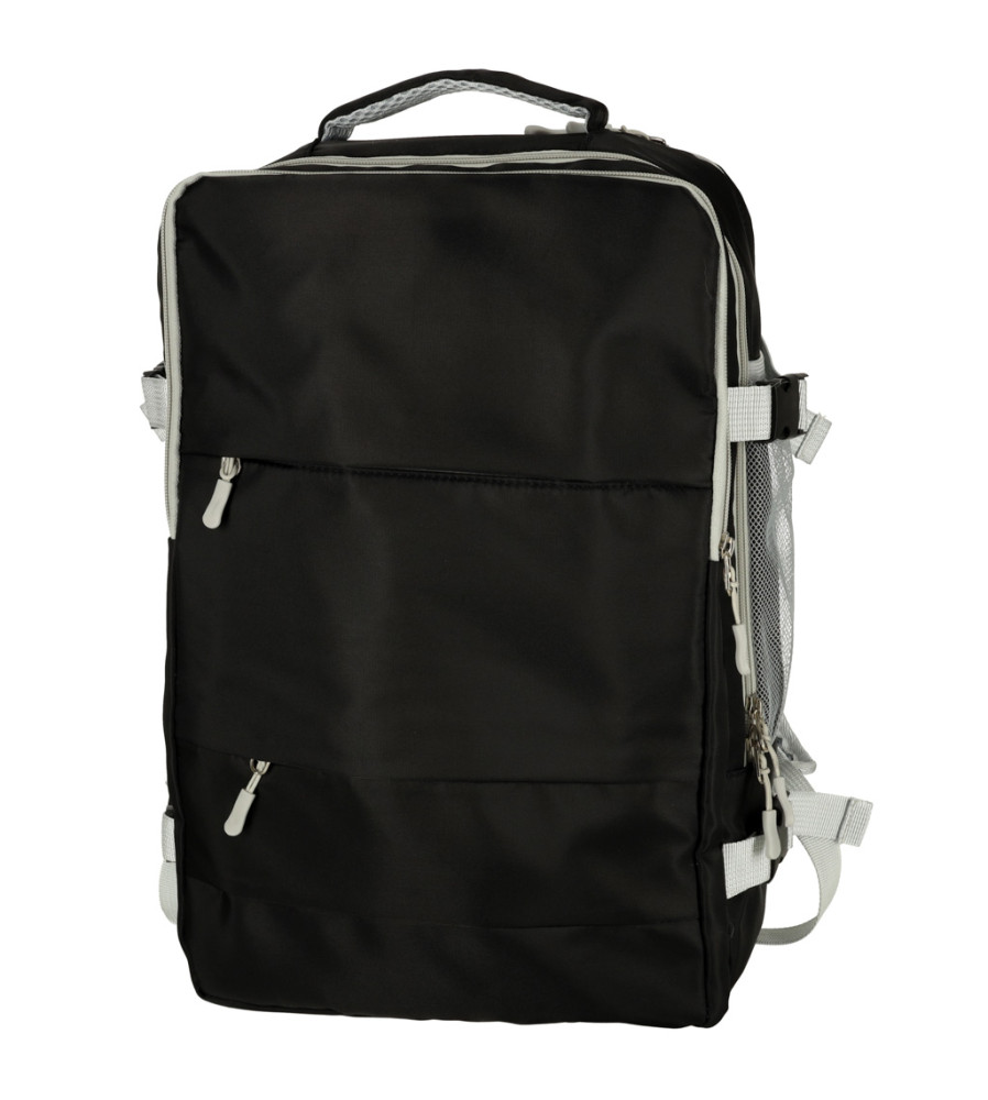 Rucsac de calatorie pentru avion, cablu USB impermeabil 45x16x28cm, negru