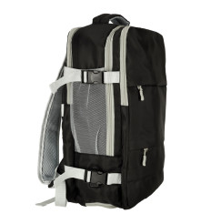 Rucsac de calatorie pentru avion, cablu USB impermeabil 45x16x28cm, negru