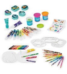 Set creativ pentru copii Prima mea valiza Maped Jungle Fever, cu accesorii artistice