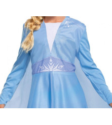 Costum carnaval Elsa Basic - Frozen2 (licentiat), marime S, 5 - 6 ani (110/120 )