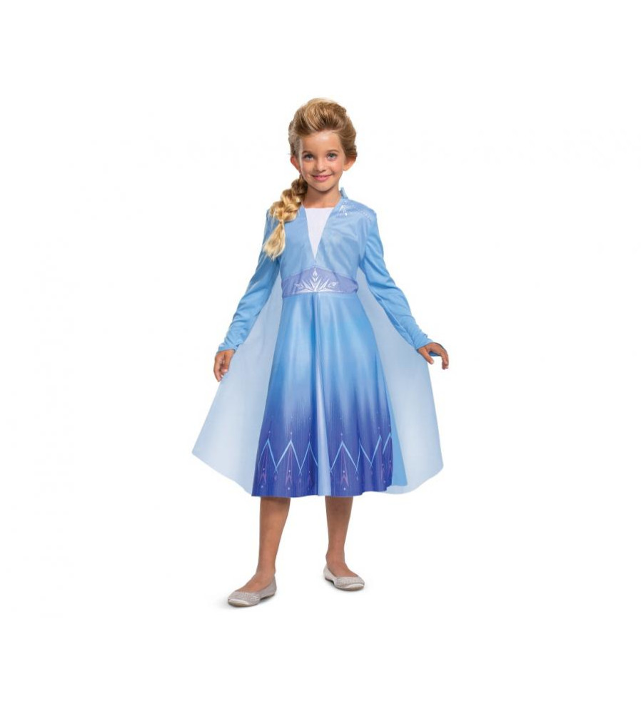 Costum carnaval Elsa Basic - Frozen2 (licentiat), marime XXS, 2 ani
