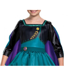 Costum carnaval printesa Anna - Frozen 2 , marimea S (5-6 ani)