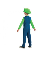 Costum carnaval Luigi Fancy - Mario , marimea M (7-8 ani)