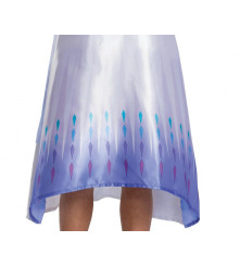 Costum carnaval regina zapezii Elsa - Frozen 2 (licentiat) pentru copii, marimea M (7-8 ani)