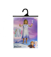 Costum carnaval regina zapezii Elsa - Frozen 2 (licentiat) pentru copii, marimea M (7-8 ani)