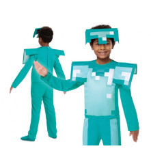Costum Armor Fancy - Minecraft , marimea XS (3-4 ani)