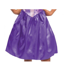 Costum carnaval printesa Rapunzel Basic pentru copii, marime M (7-8 ani)