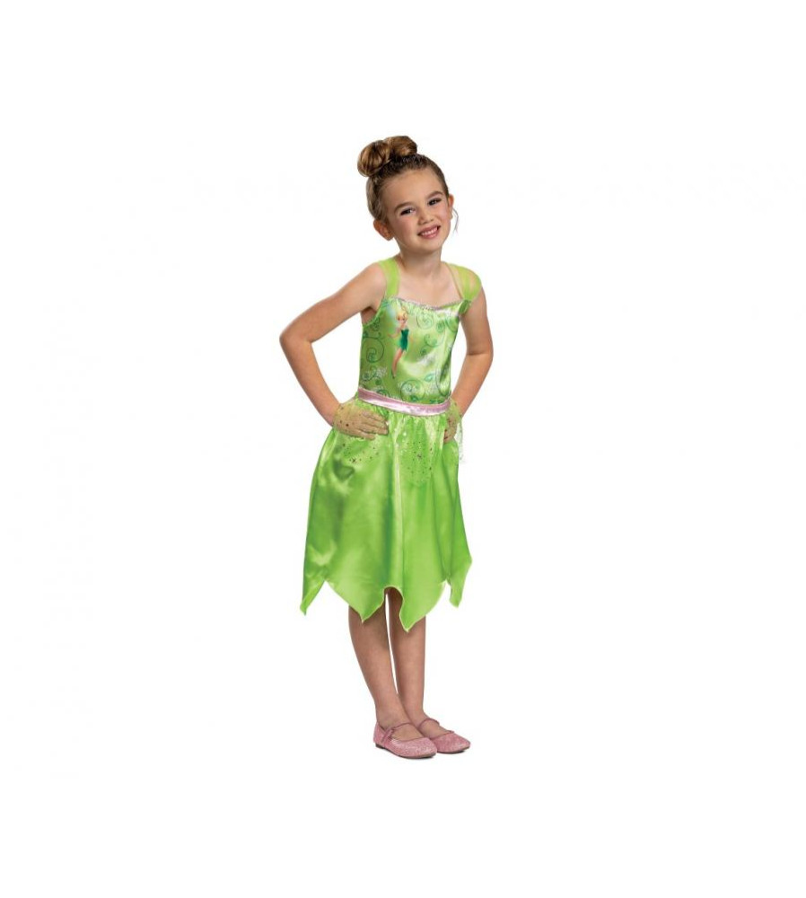 Costum carnaval Clopotica Basic Plus - Disney (licentiat) pentru copii, marime M ( 7-8 ani)