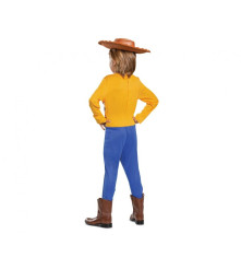 Costum carnaval Toy Story 4 - Woody pentru copii ( licentiat), marime M (7-8 ani)