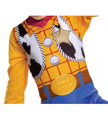 Costum carnaval Toy Story 4 - Woody pentru copii ( licentiat), marime M (7-8 ani)