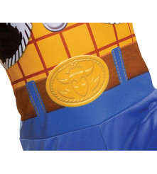 Costum carnaval Toy Story 4 - Woody pentru copii ( licentiat), marime M (7-8 ani)
