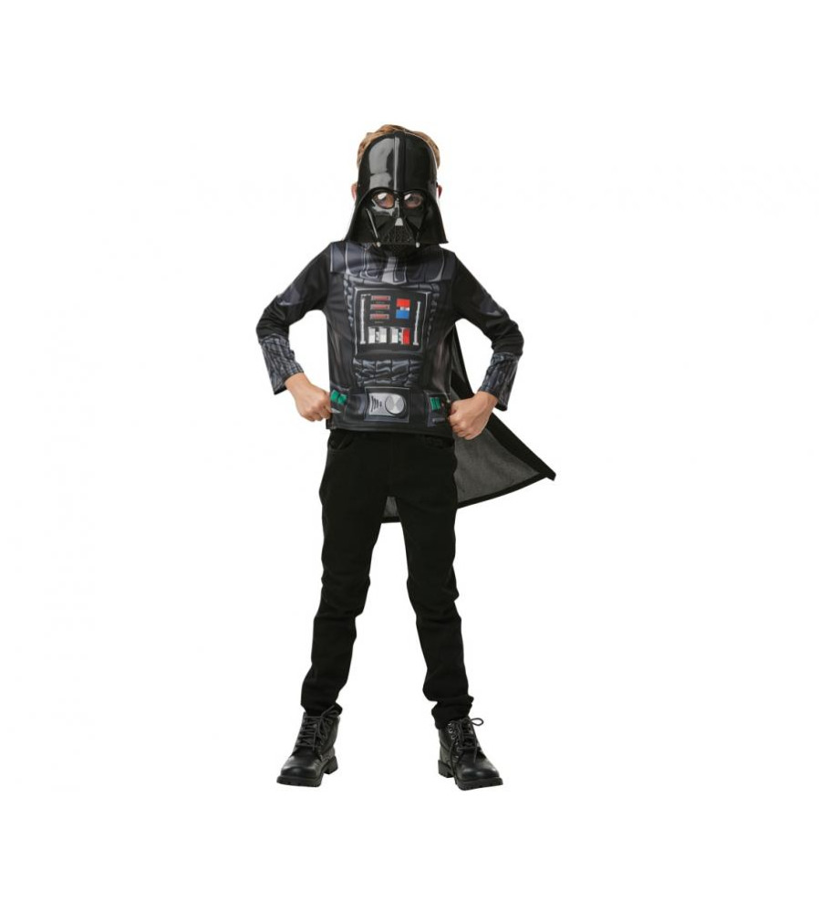 Set costum (pullover si masca) Darth Vader pentru copii marimea universala