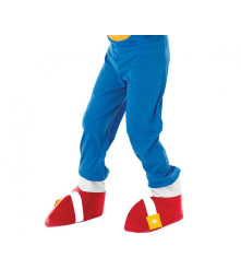 Costum carnaval Ariciul Sonic pentru copii, albastru, marime L (10-12 ani)