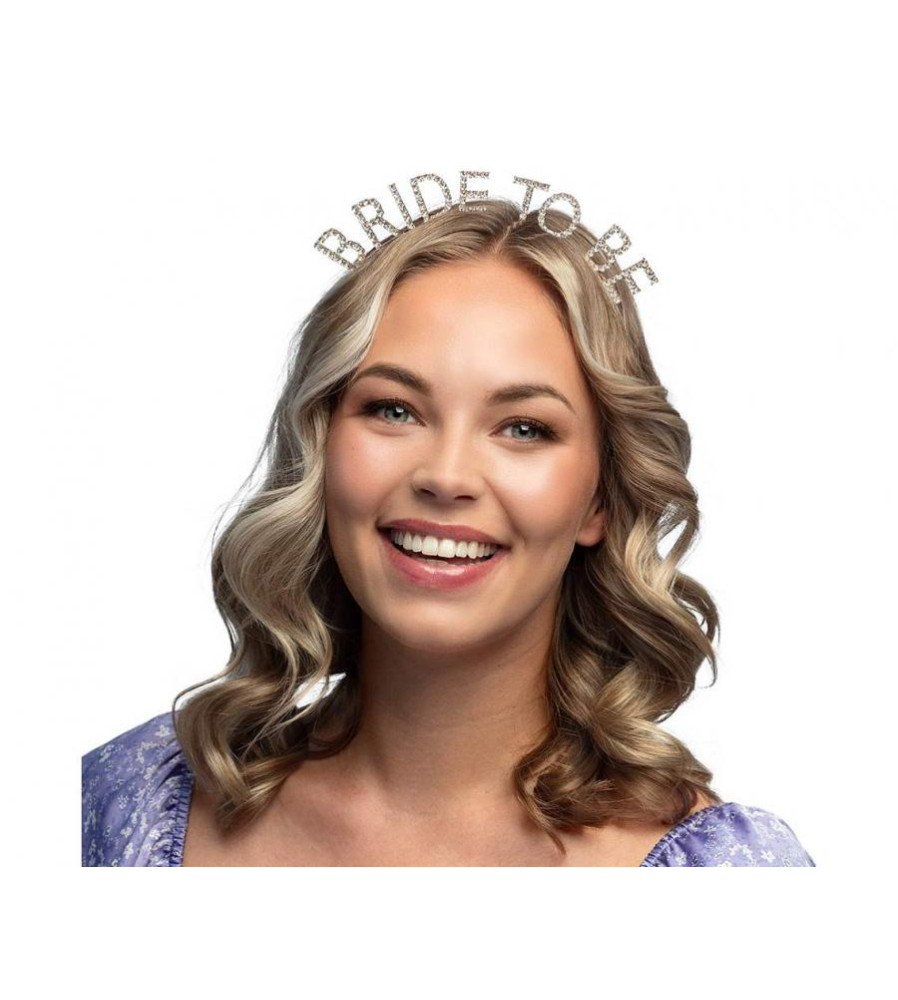 Tiara Metalica BRIDE TO BE, culare Rose Gold
