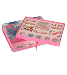 Set Machiaj Manichiura si Bijuterii pentru Fete, Stil Sirena 3+