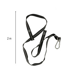 Set Montare Hamac sau Leagan cu Curele si Carabiniere – 2m, 300kg, Geanta Transport Inclusa