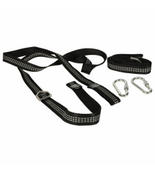 Set Montare Hamac sau Leagan cu Curele si Carabiniere – 2m, 300kg, Geanta Transport Inclusa