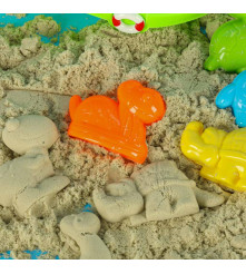 Set jucarii plaja 12 Piese( bărcuța, forme, lopata, grebla și pistol cu apa)