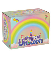 Set Machiaj Pentru Fetite Model Unicorn cu Oglinda si Accesorii