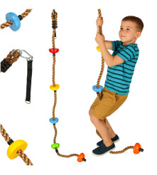 Coarda de Catarat pentru Copii 200 cm cu Discuri Antiderapante